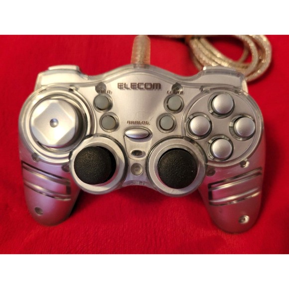 Elecom Gamepad Controller JC-U1012VSV USB Windows Silver - Picture 2 of 9